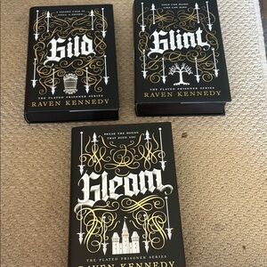 Raven Kennedy Book Set - Gild, Glint, Gleam (Fairyloot)